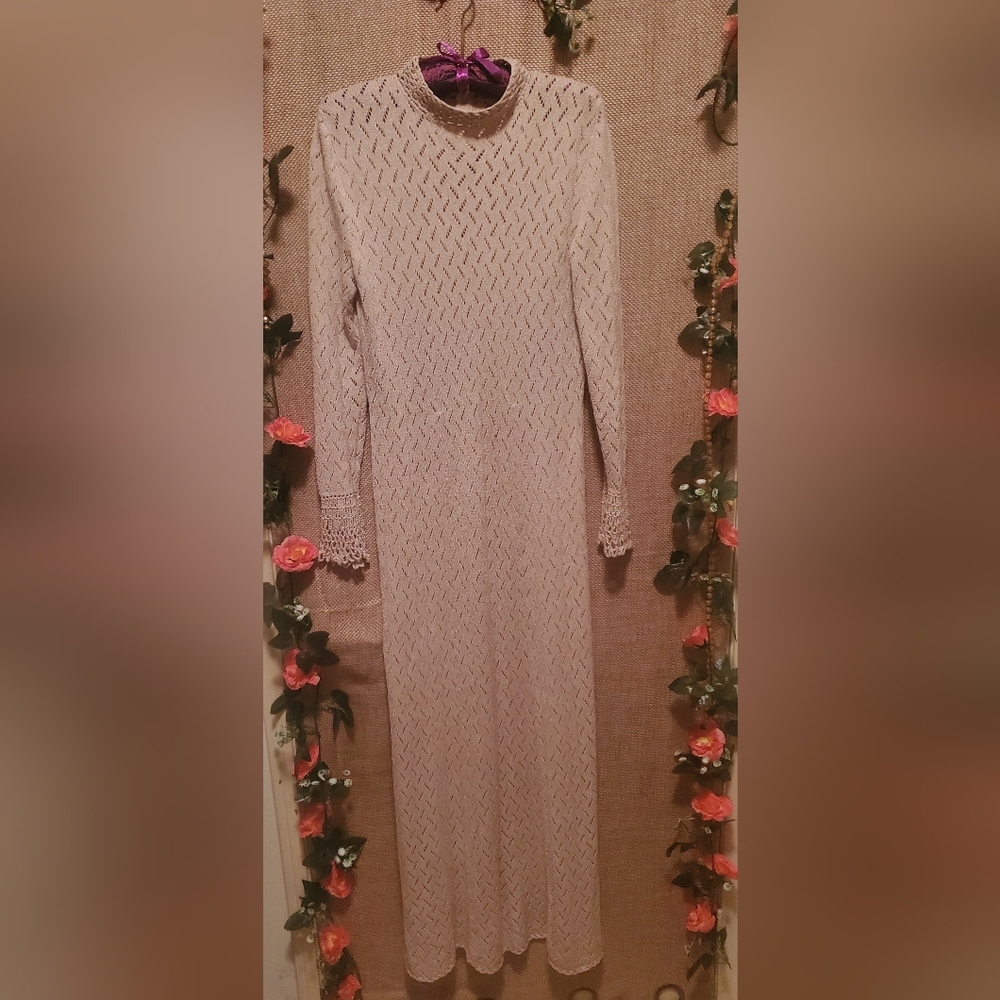 Vintage crochet dress
